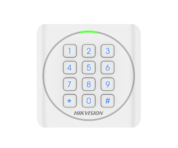【?？低旾D密碼門禁讀卡器】?？低旽IKVISION數(shù)字鍵盤門禁ID讀卡器DS-K1801EK